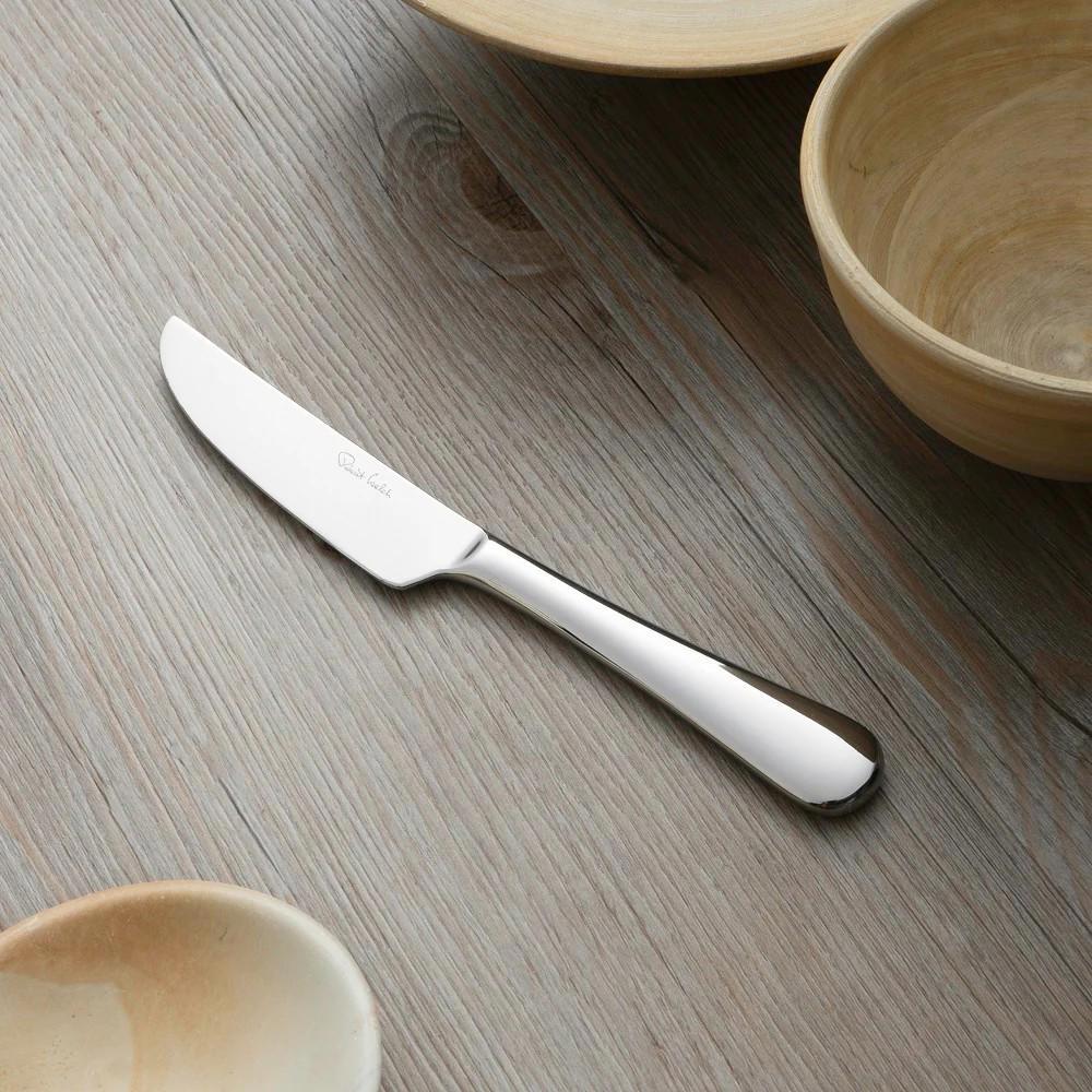 Robert Welch Kingham Bright Hard Cheese Knife Solid Handle